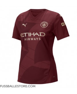 Günstige Manchester City 3rd trikot Damen 2024-25 Kurzarm